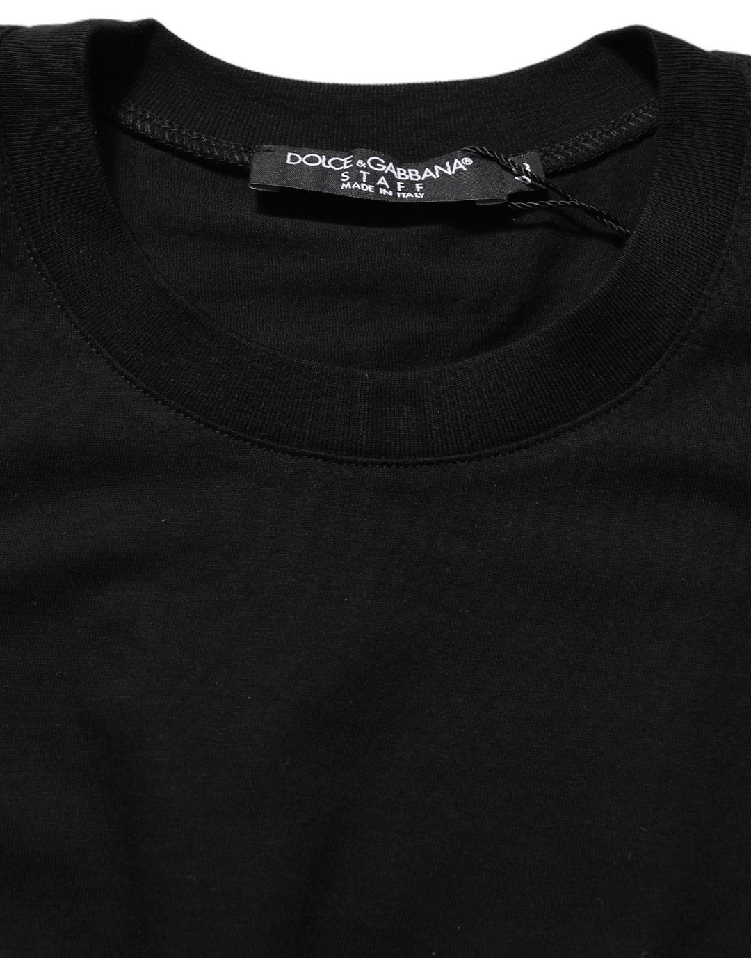 Women’s Dolce &amp; Gabbana Black Long Sleeves Crew Neck Pullover Sweater