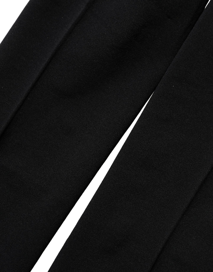 Women’s Dolce &amp; Gabbana Black Nylon Sheer Tights Stockings Pantyhose Socks