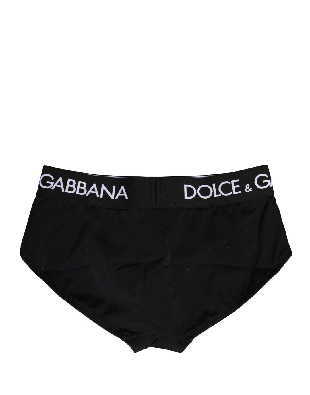 Women’s Dolce &amp; Gabbana Black Nylon Stretch Coulotte Panty Underwear