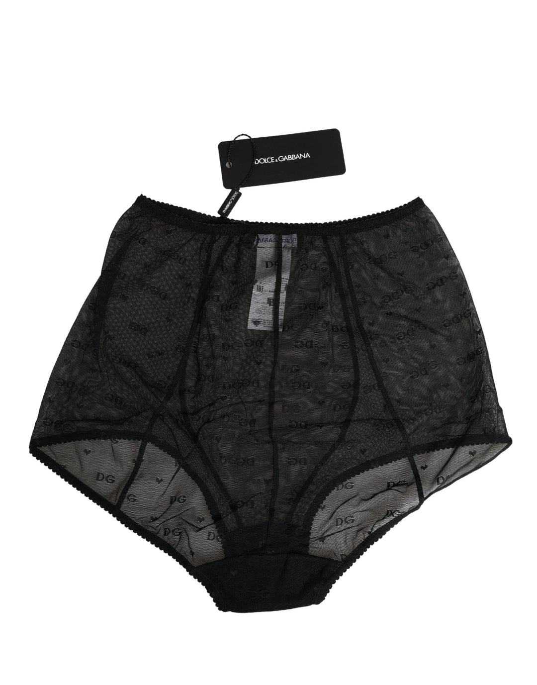 Women’s Dolce &amp; Gabbana Black Nylon Stretch Slip Girdle Panty Underwear