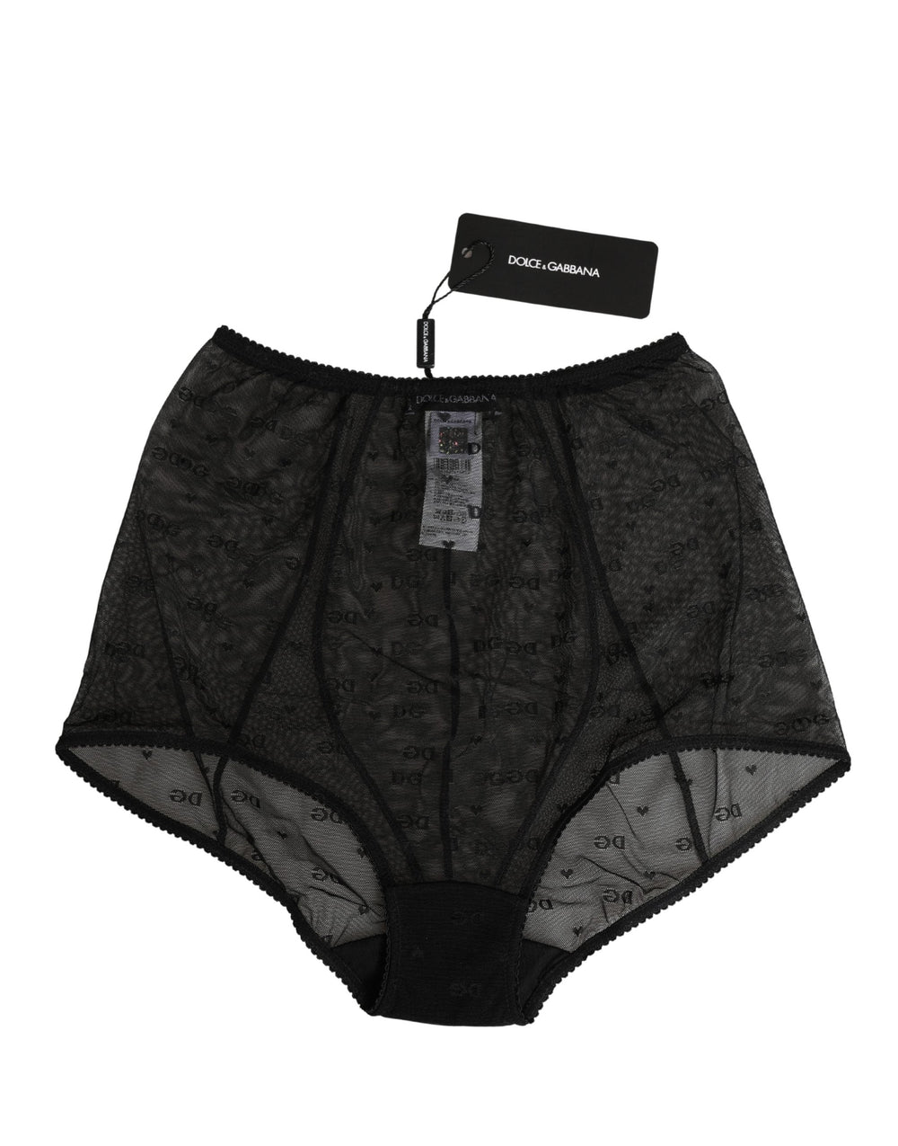 Women’s Dolce & Gabbana Black Nylon Stretch Slip Girdle Panty Underwear