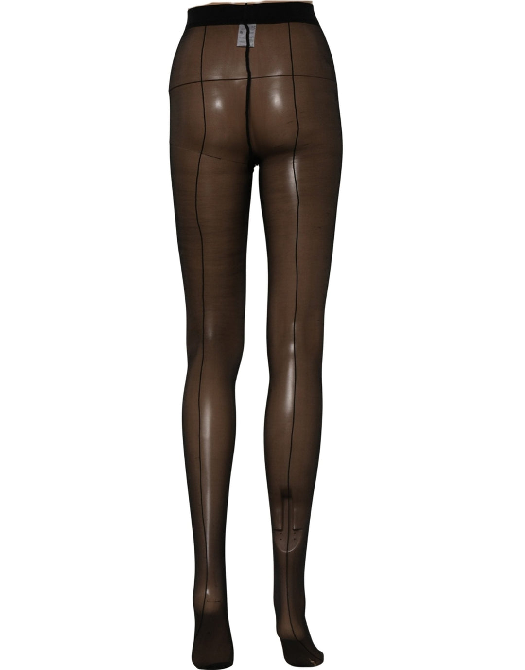 Women’s Dolce &amp; Gabbana Black Nylon Tights Stocking Pantyhose Socks