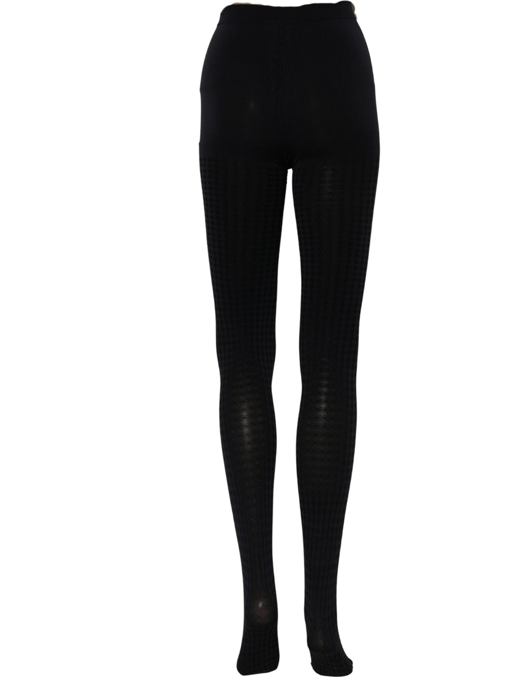 Women’s Dolce &amp; Gabbana Black Nylon Tights Stocking Pantyhose Socks