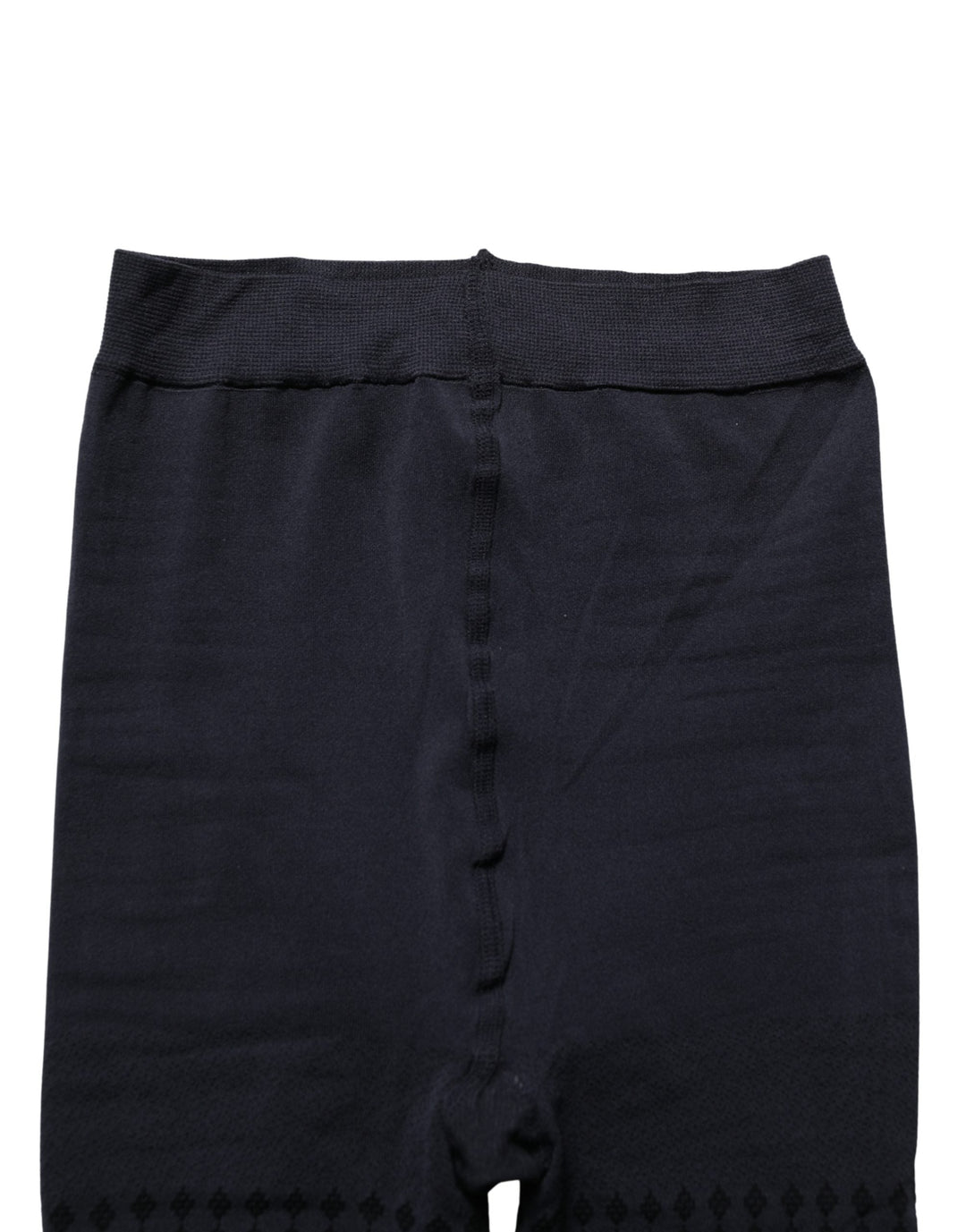 Women’s Dolce &amp; Gabbana Black Nylon Tights Stocking Pantyhose Socks