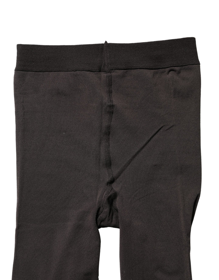 Women’s Dolce &amp; Gabbana Black Nylon Tights Stocking Pantyhose Women Socks