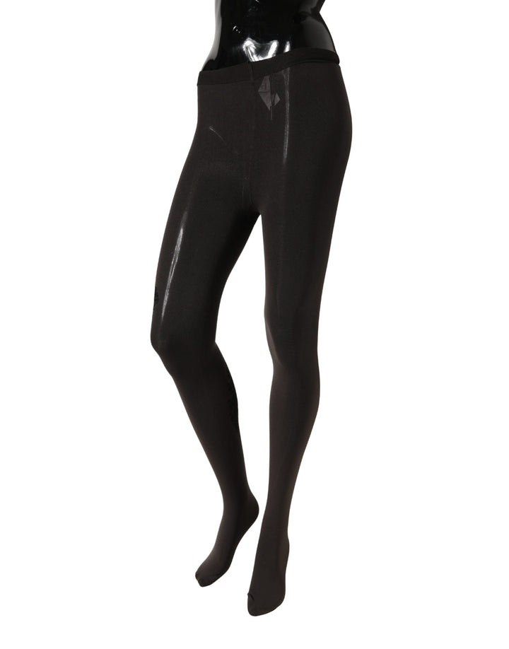 Women’s Dolce &amp; Gabbana Black Nylon Tights Stocking Pantyhose Women Socks