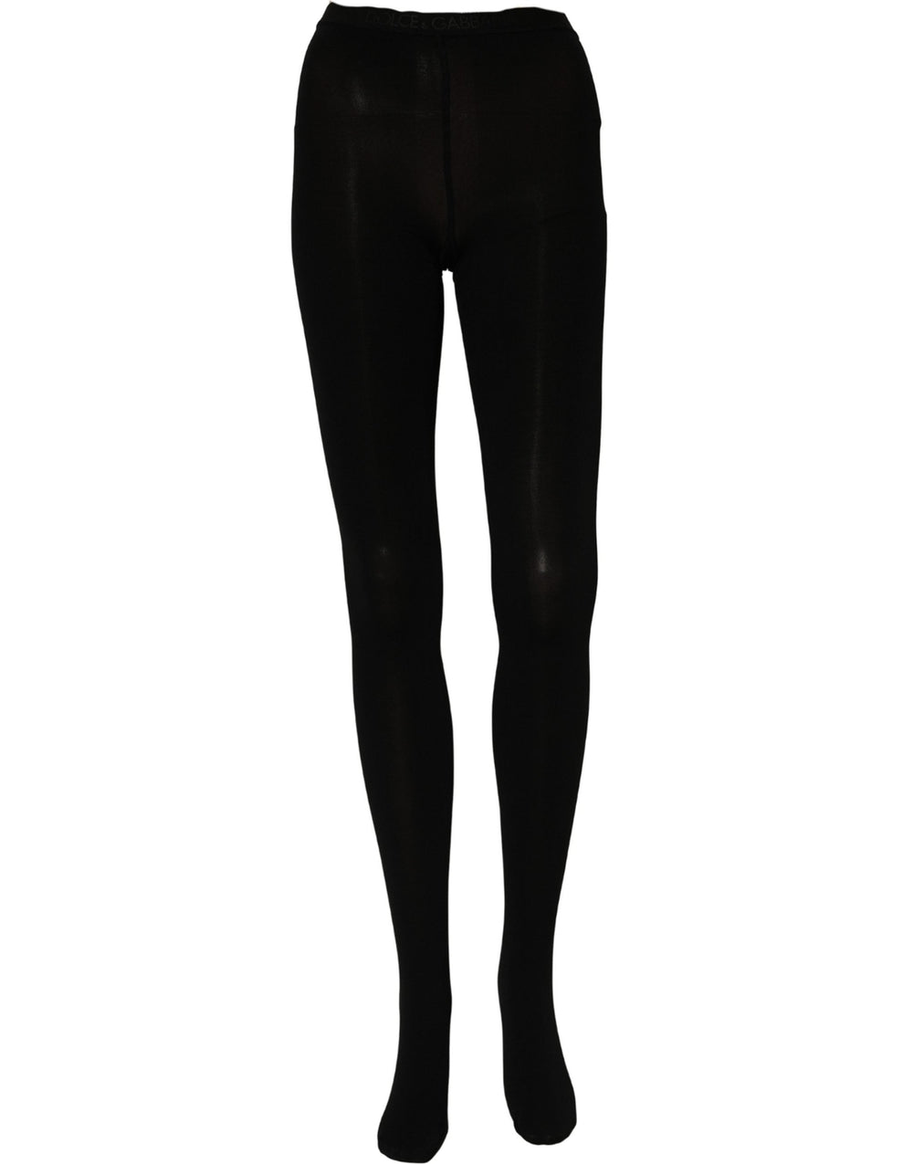 Women’s Dolce & Gabbana Black Nylon Tights Stockings Pantyhose Socks