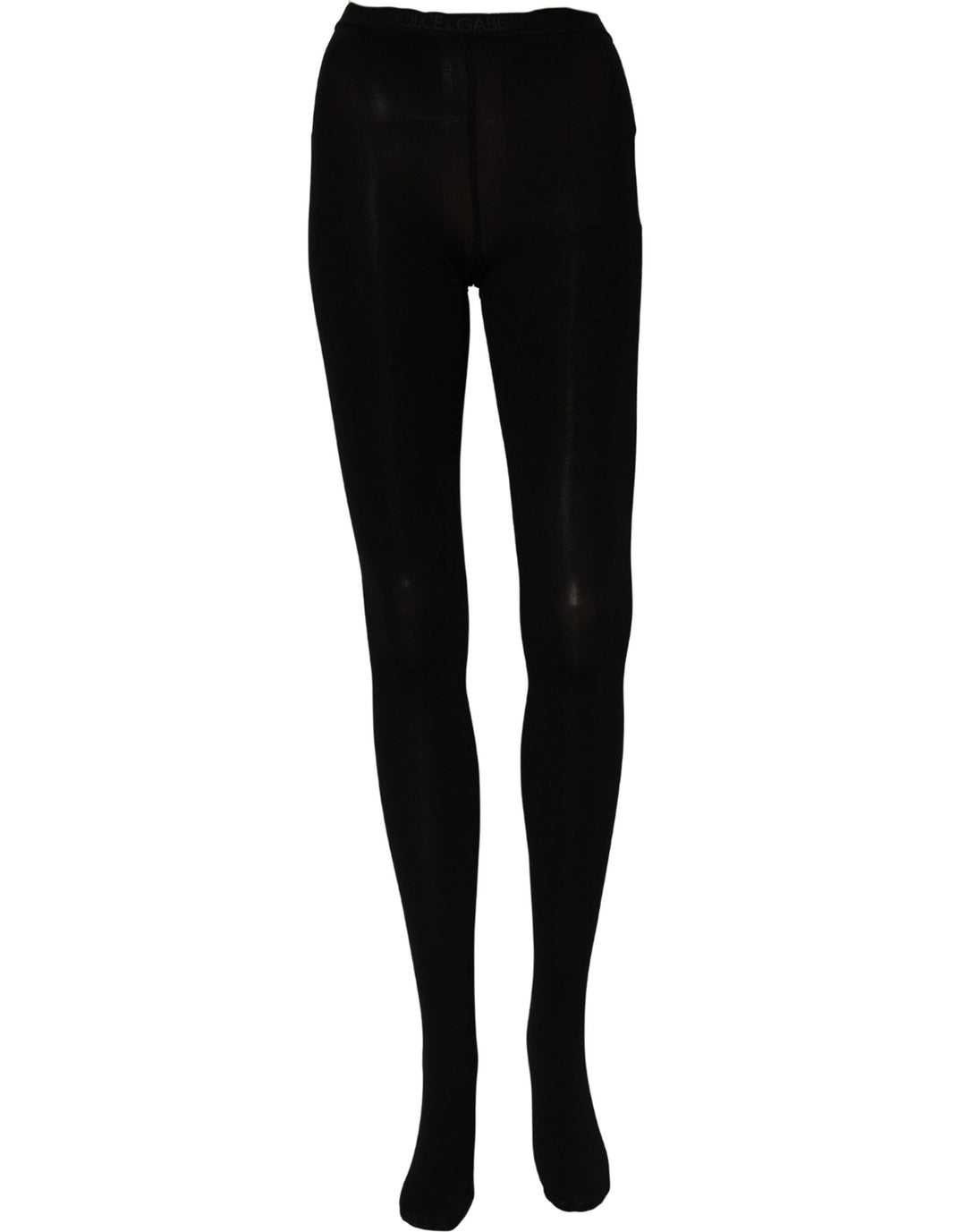 Women’s Dolce &amp; Gabbana Black Nylon Tights Stockings Pantyhose Socks