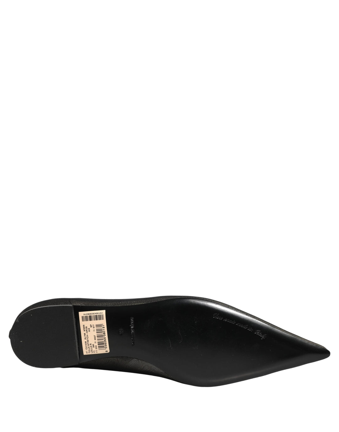 Women’s Dolce &amp; Gabbana Black Over the Knee Tulle Flats Boots Shoes