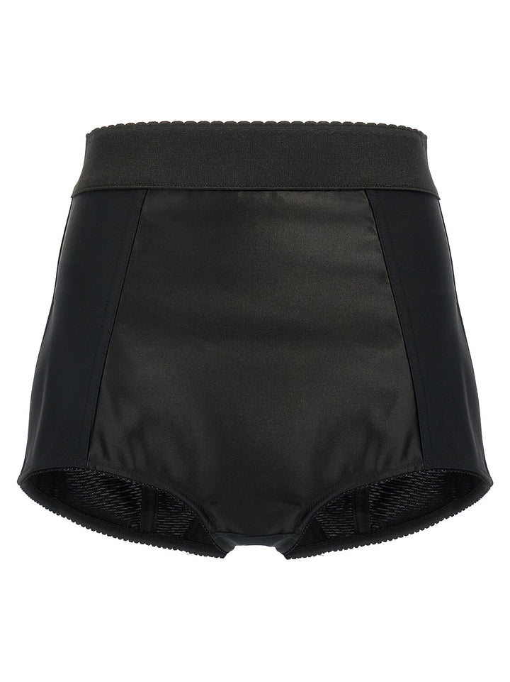 Women’s Dolce &amp; Gabbana Black Polyamide Bermuda Shorts