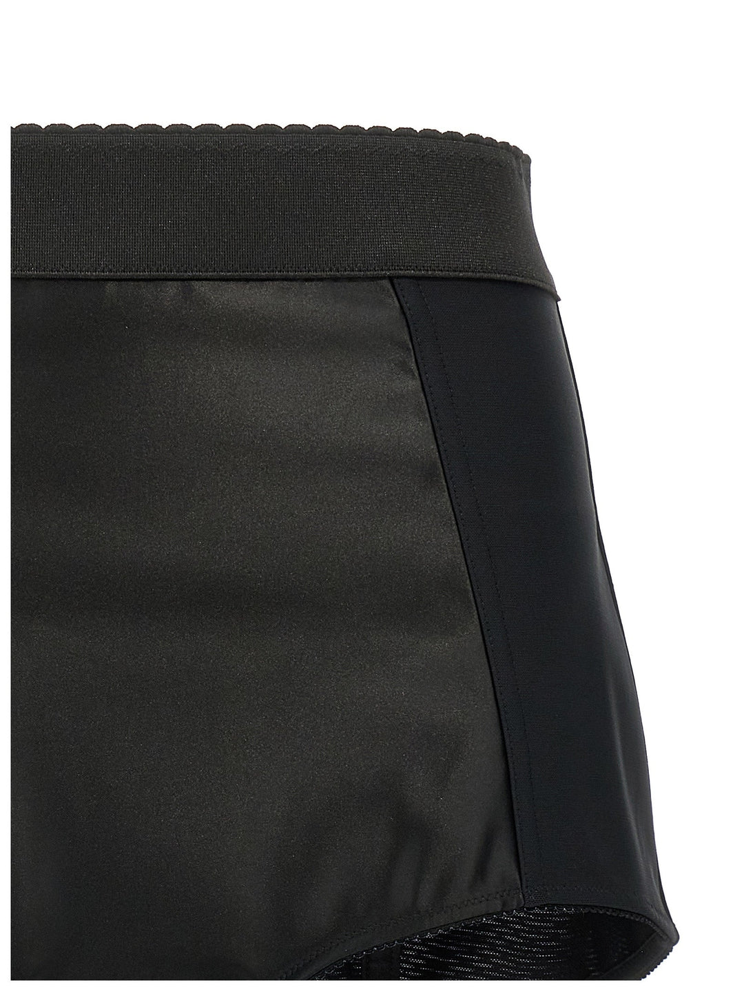 Women’s Dolce &amp; Gabbana Black Polyamide Bermuda Shorts