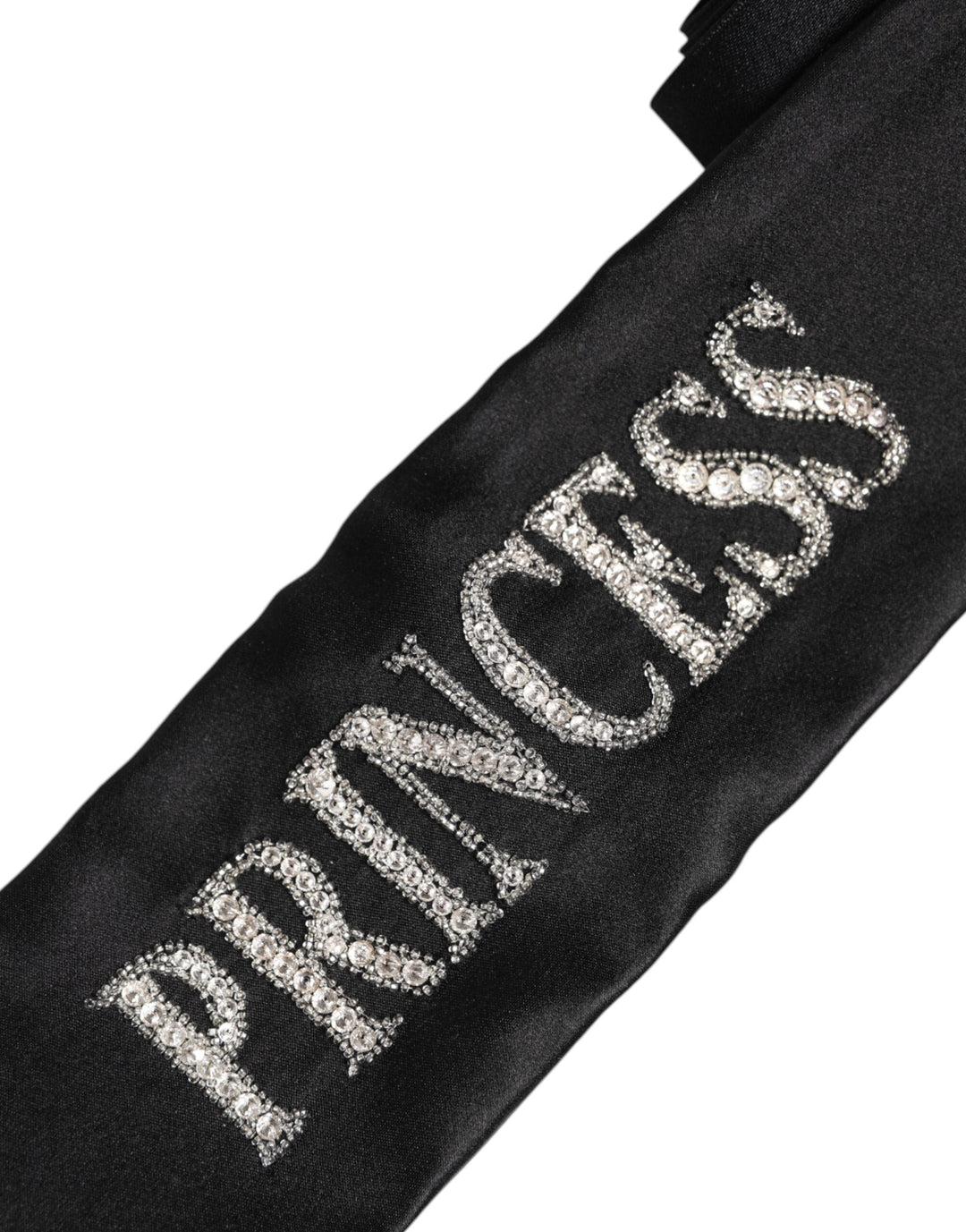 Women’s Dolce &amp; Gabbana Black Princess Fantasy Braided Waist Belt