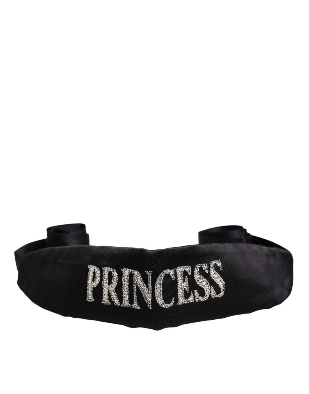 Women’s Dolce &amp; Gabbana Black Princess Fantasy Braided Waist Belt