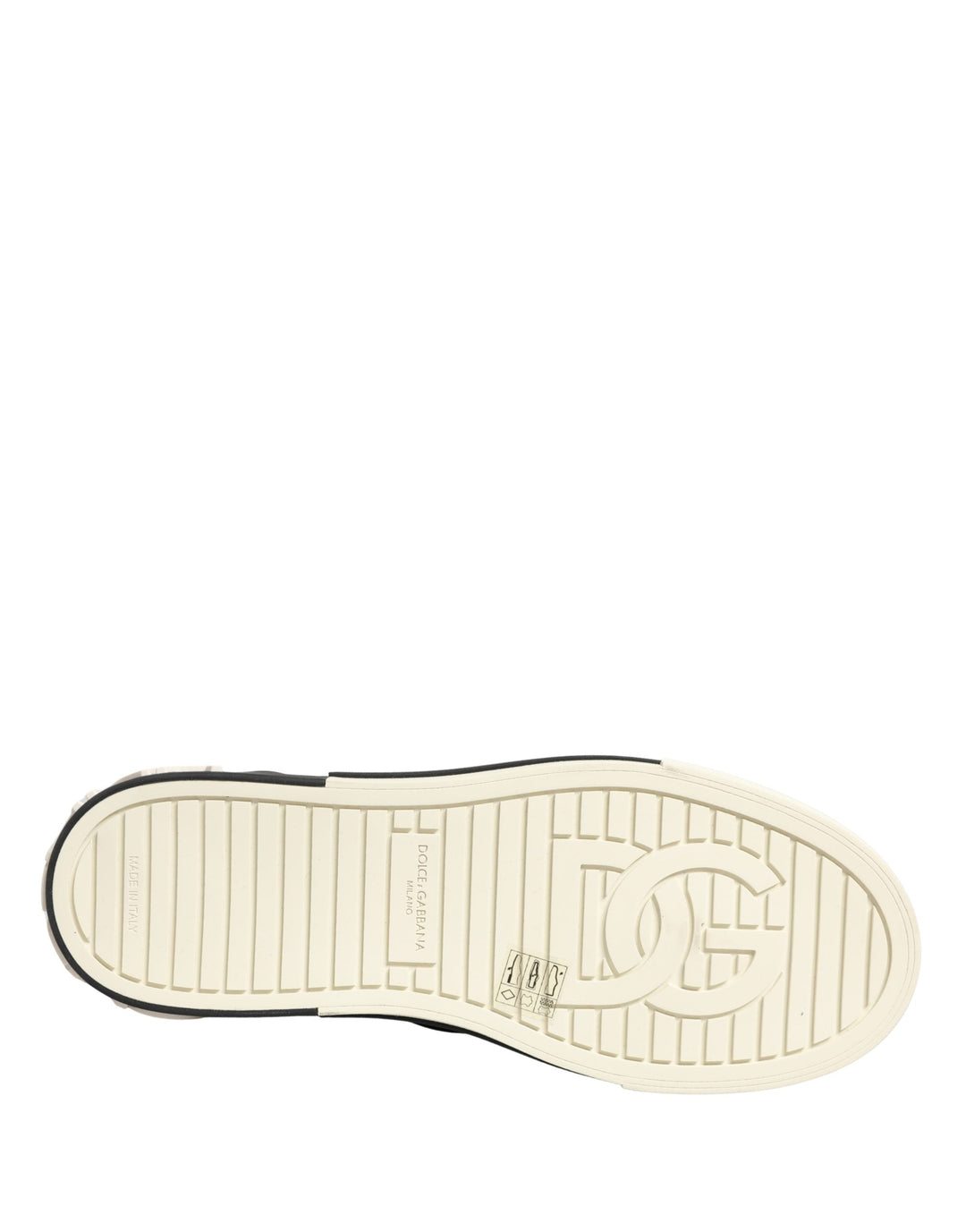 Dolce &amp; Gabbana Black Quilted Slip On Low Top Sneakers Shoes