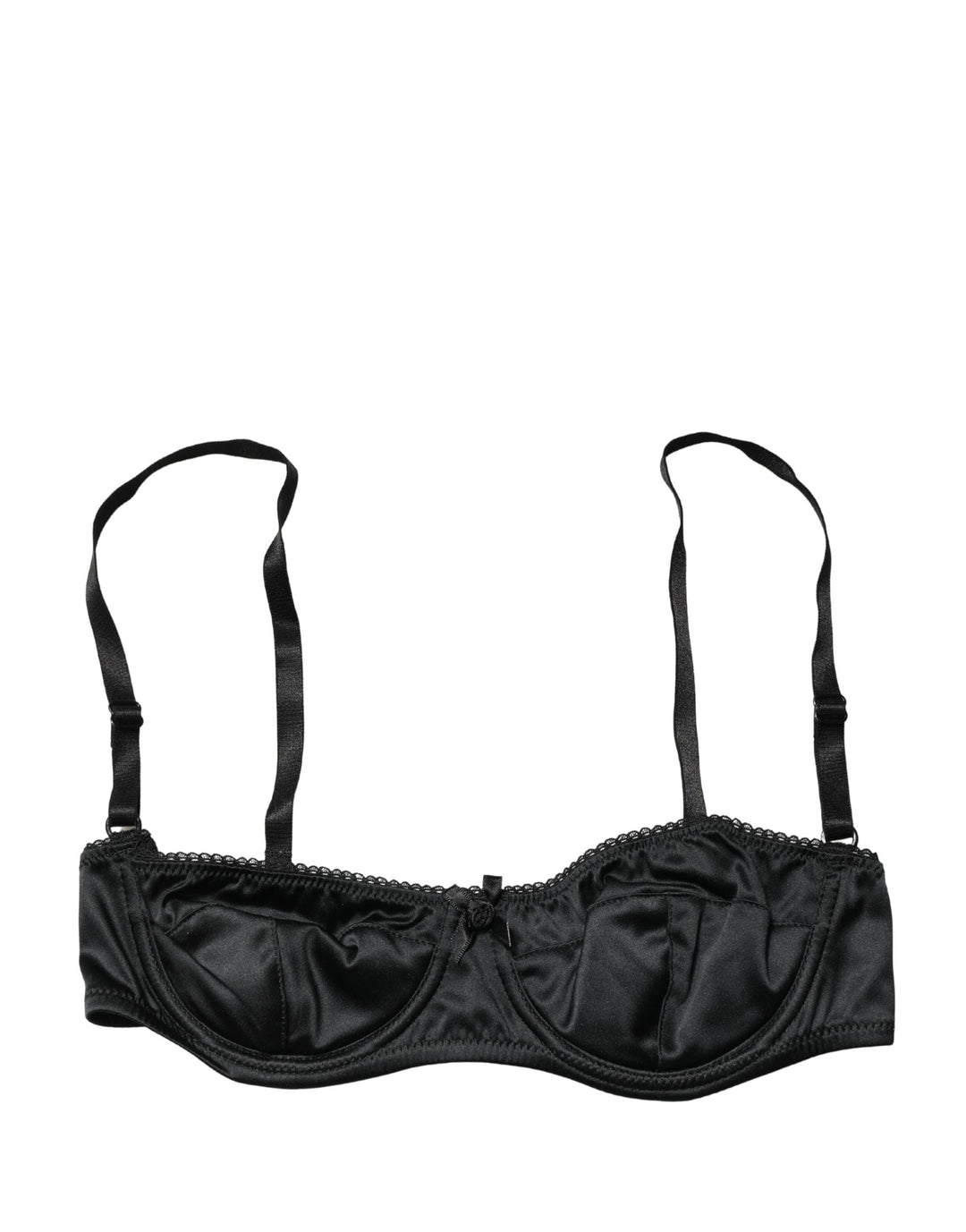 Women’s Dolce &amp; Gabbana Black Semi-pad Underwire Balconette Bra Underwear
