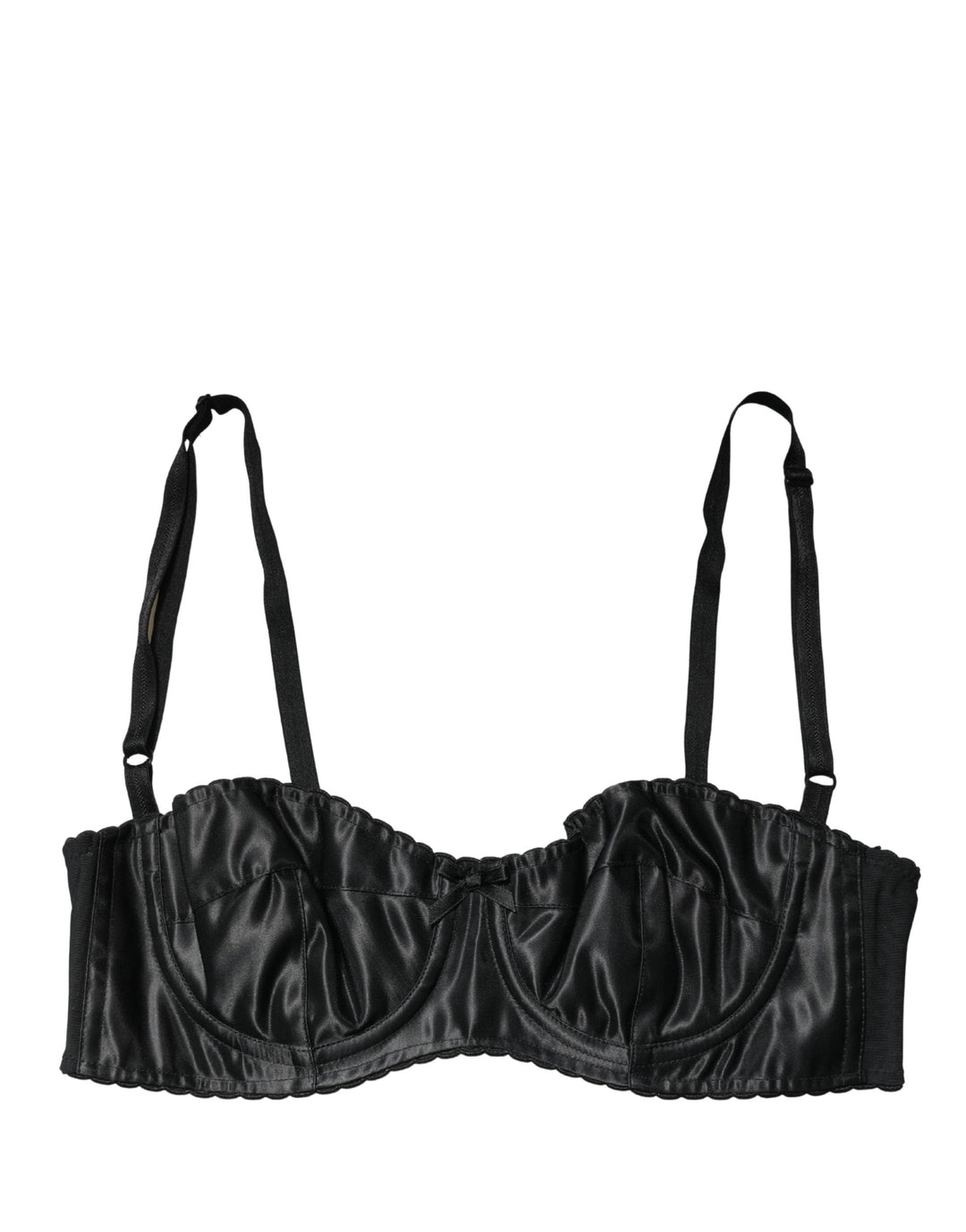 Women’s Dolce &amp; Gabbana Black Semi-pad Underwire Balconette Bra Underwear