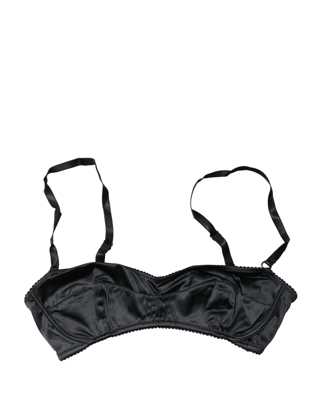 Women’s Dolce &amp; Gabbana Black Semi-pad Underwire Balconette Bra Underwear