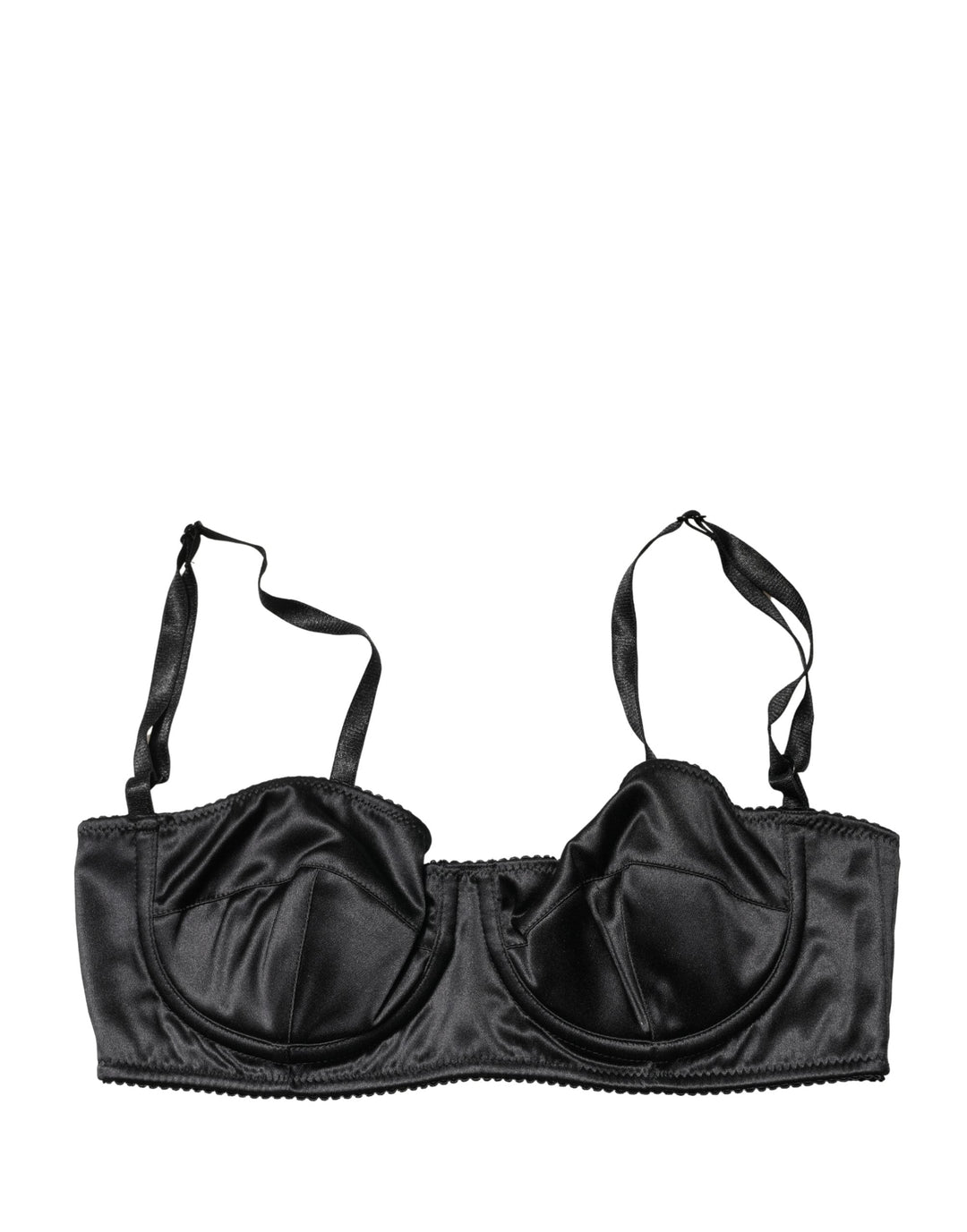Women’s Dolce &amp; Gabbana Black Semi-pad Underwire Balconette Bra Underwear