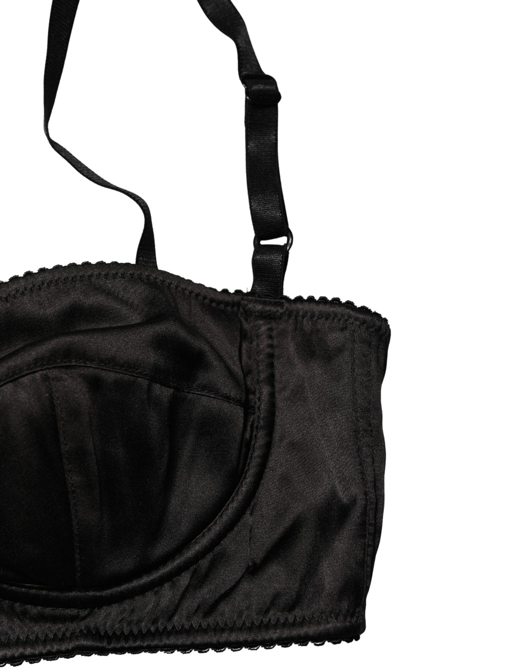 Women’s Dolce & Gabbana Black Semi-pad Underwire Balconette Bra Underwear