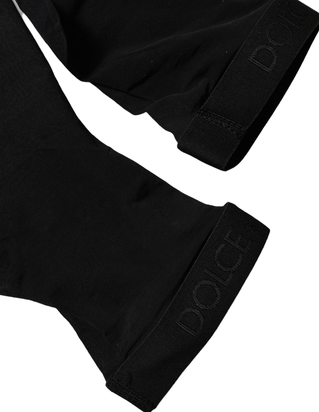 Women’s Dolce & Gabbana Black Sheer Nylon Thigh High Stockings Socks