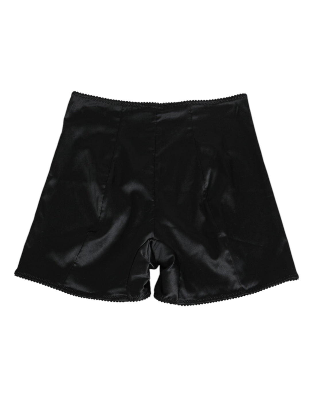 Women’s Dolce &amp; Gabbana Black Silk Stretch Slip Cycling Women Underwear