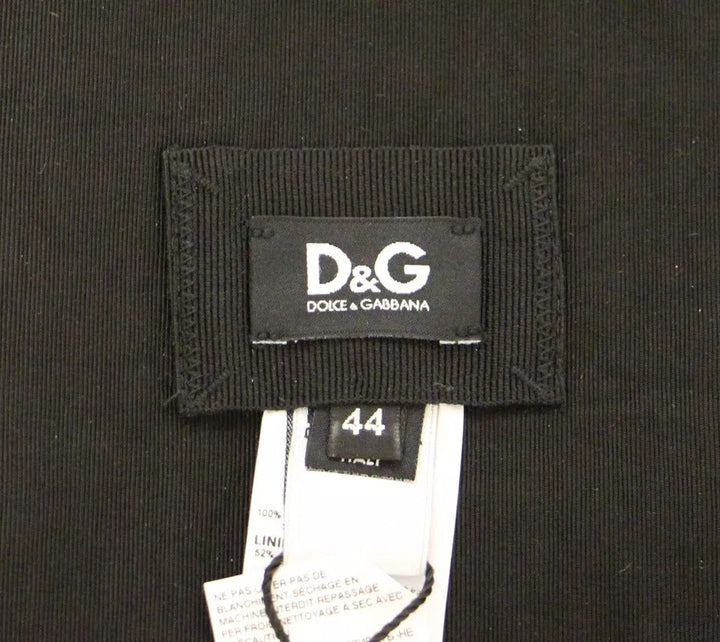 Women’s Dolce &amp; Gabbana Black Silk Womens Waist Cummerbund