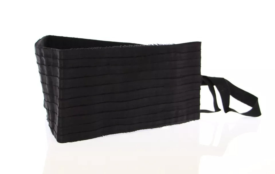 Women’s Dolce &amp; Gabbana Black Silk Womens Waist Cummerbund