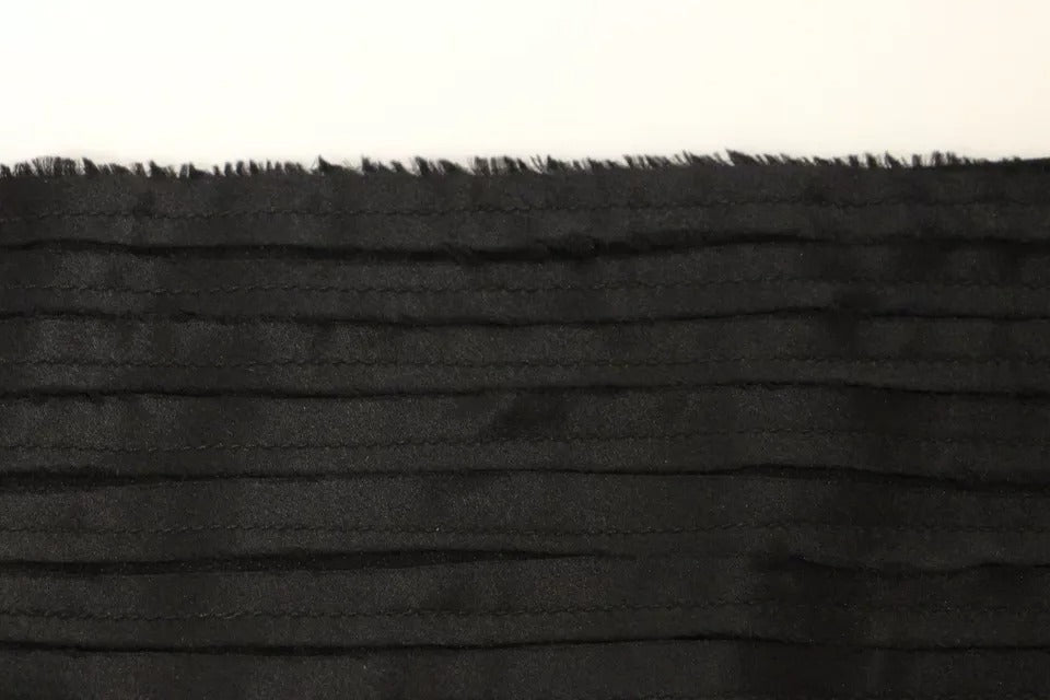 Women’s Dolce & Gabbana Black Silk Womens Waist Cummerbund