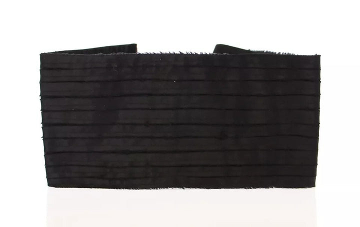 Women’s Dolce &amp; Gabbana Black Silk Womens Waist Cummerbund