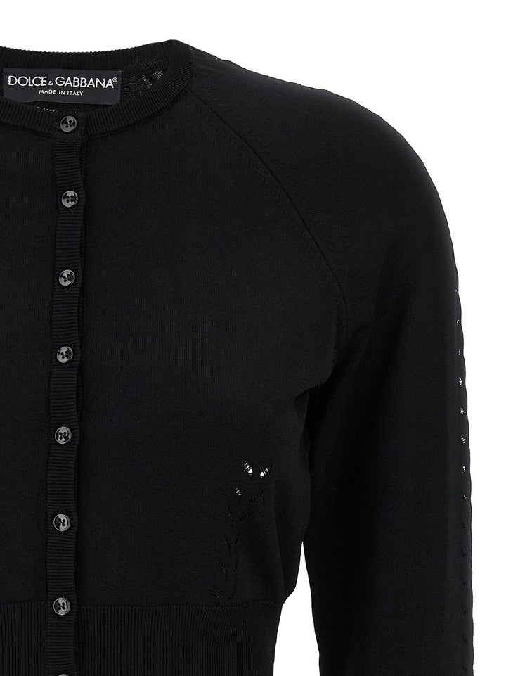 Women’s Dolce &amp; Gabbana Black Viscose Cardigan