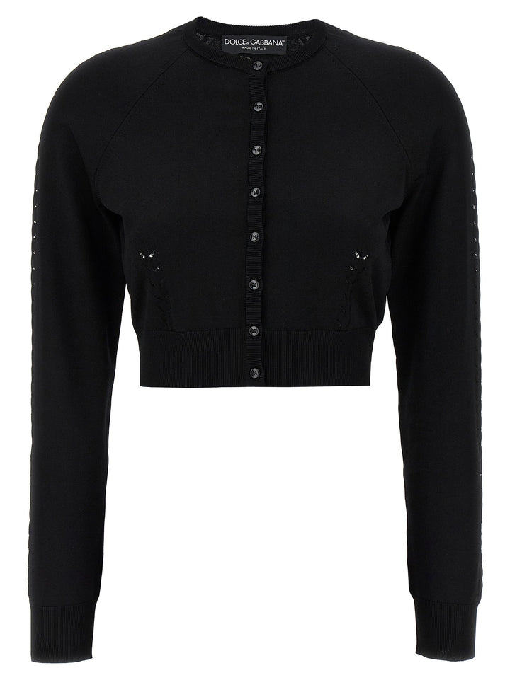 Women’s Dolce &amp; Gabbana Black Viscose Cardigan