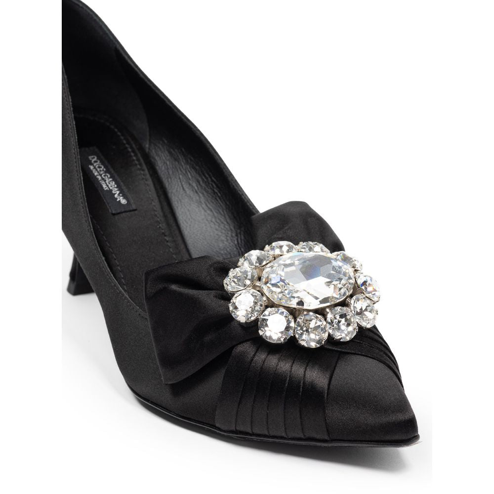 Women’s Dolce &amp; Gabbana Black Viscose Pumps