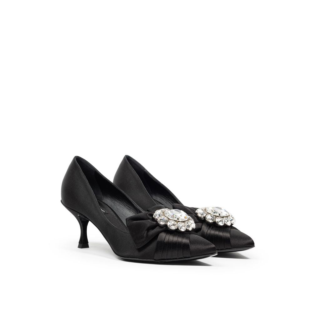 Women’s Dolce &amp; Gabbana Black Viscose Pumps