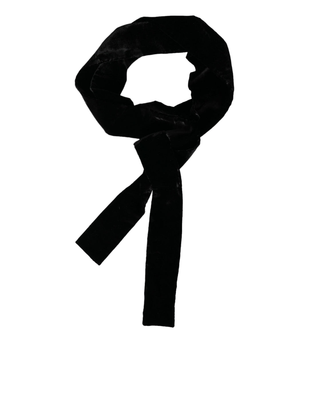 Women’s Dolce &amp; Gabbana Black Viscose Wide Waist Women Belt
