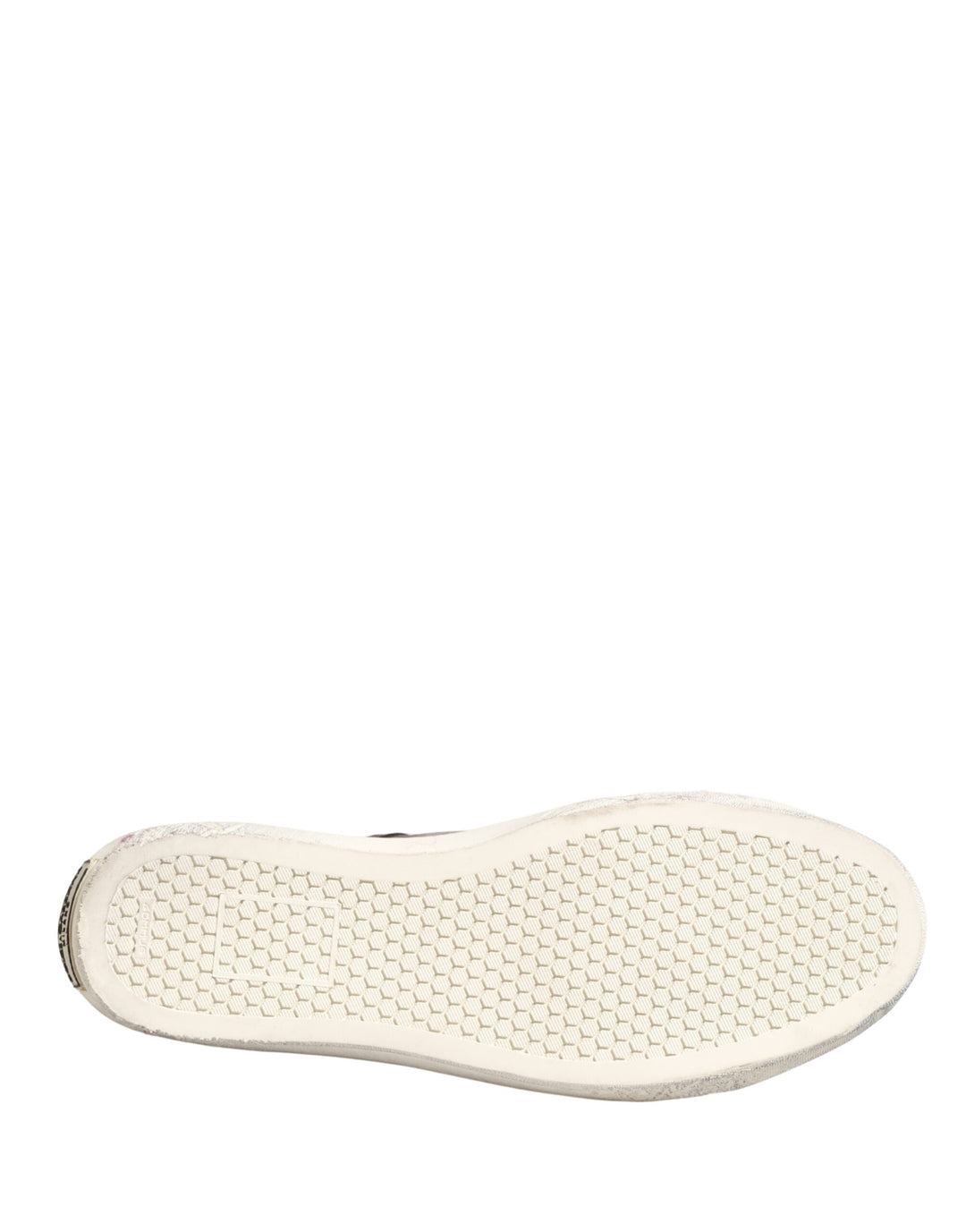 Dolce &amp; Gabbana Black White Canvas Logo Mid Top Sneakers Shoes