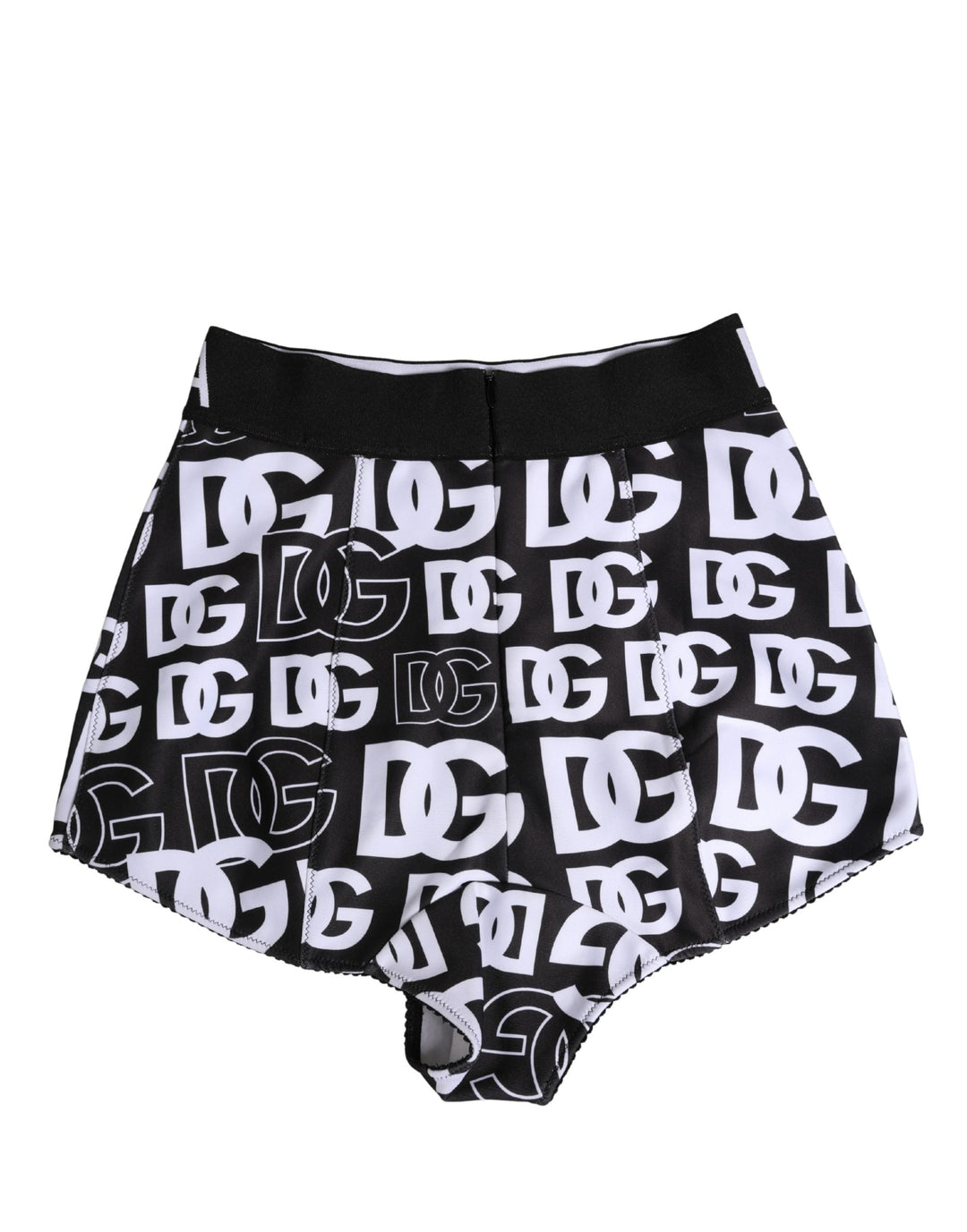 Women’s Dolce &amp; Gabbana Black White Dg Logo Waistband Girdle Underwear