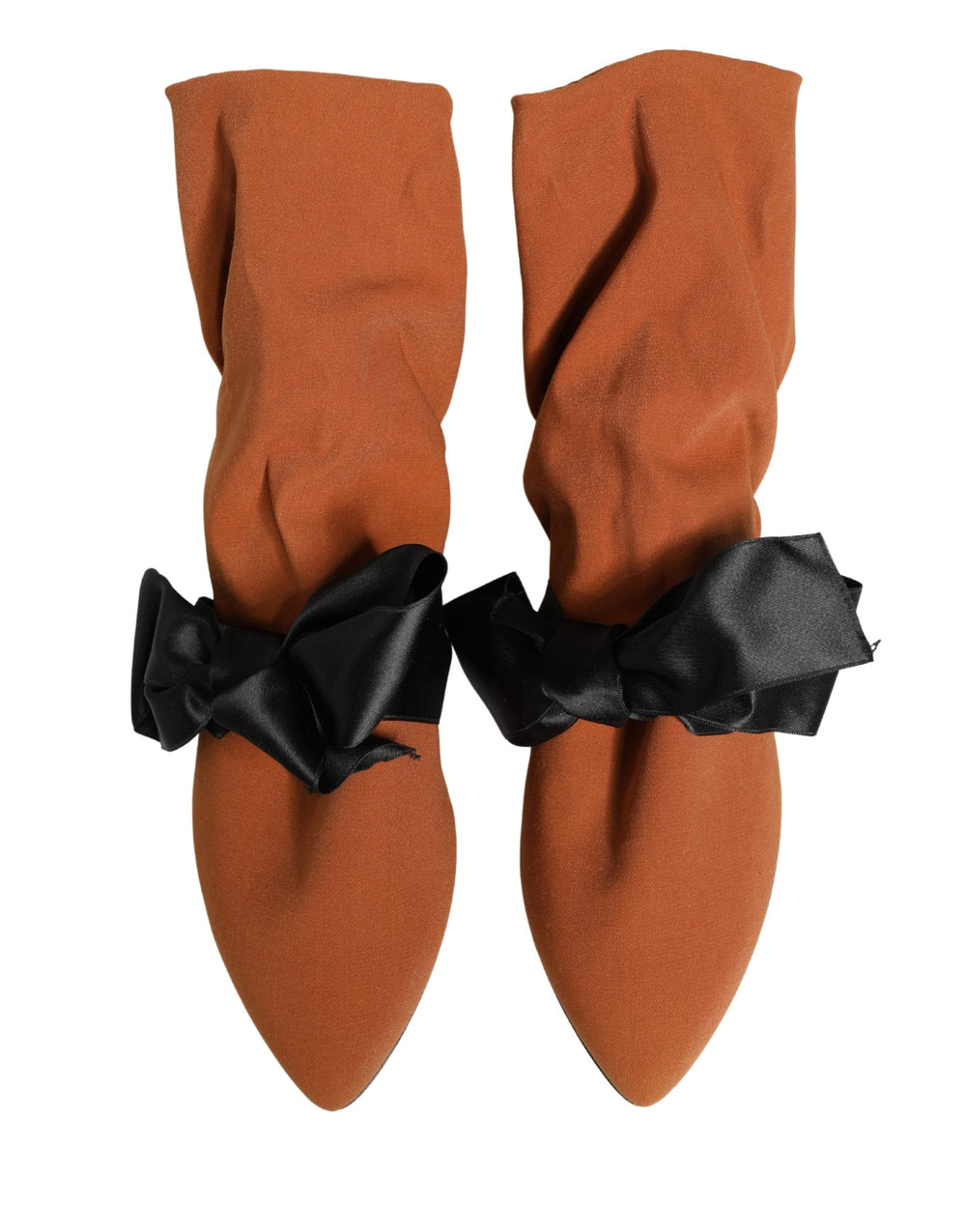 Women’s Dolce & Gabbana Brown Black Suede Boots Shoes