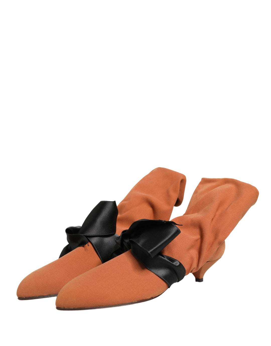 Women’s Dolce &amp; Gabbana Brown Black Suede Boots Shoes