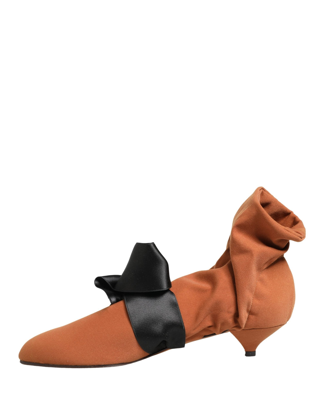 Women’s Dolce &amp; Gabbana Brown Black Suede Boots Shoes