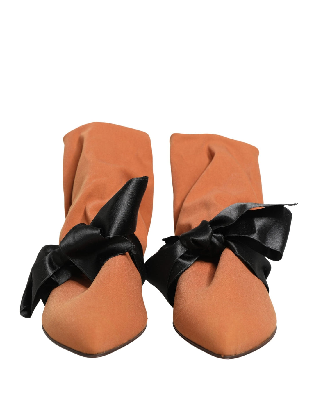 Women’s Dolce &amp; Gabbana Brown Black Suede Boots Shoes