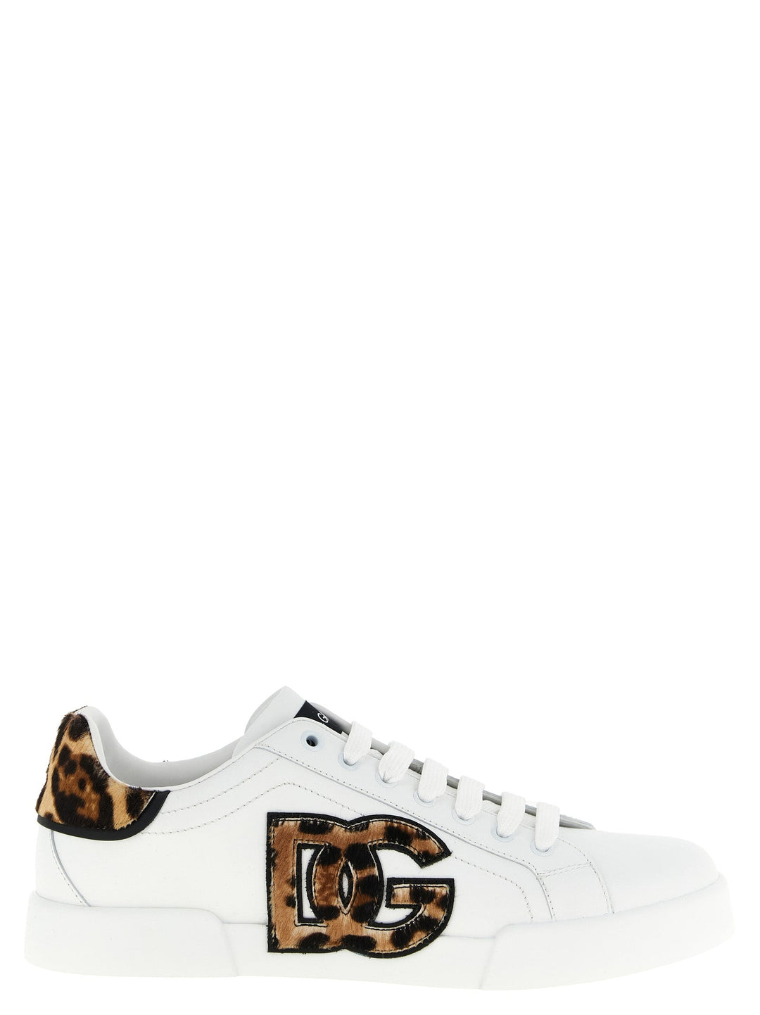 Dolce &amp; Gabbana Brown Calfskin Low Top Sneakers