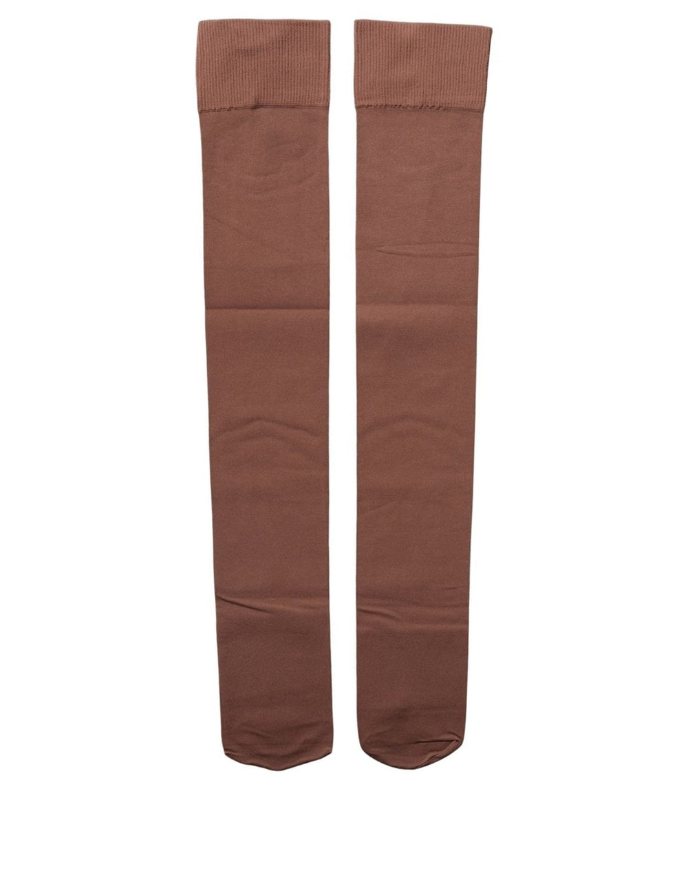Women’s Dolce & Gabbana Brown Nylon Stretch Over the Calf Stockings Socks