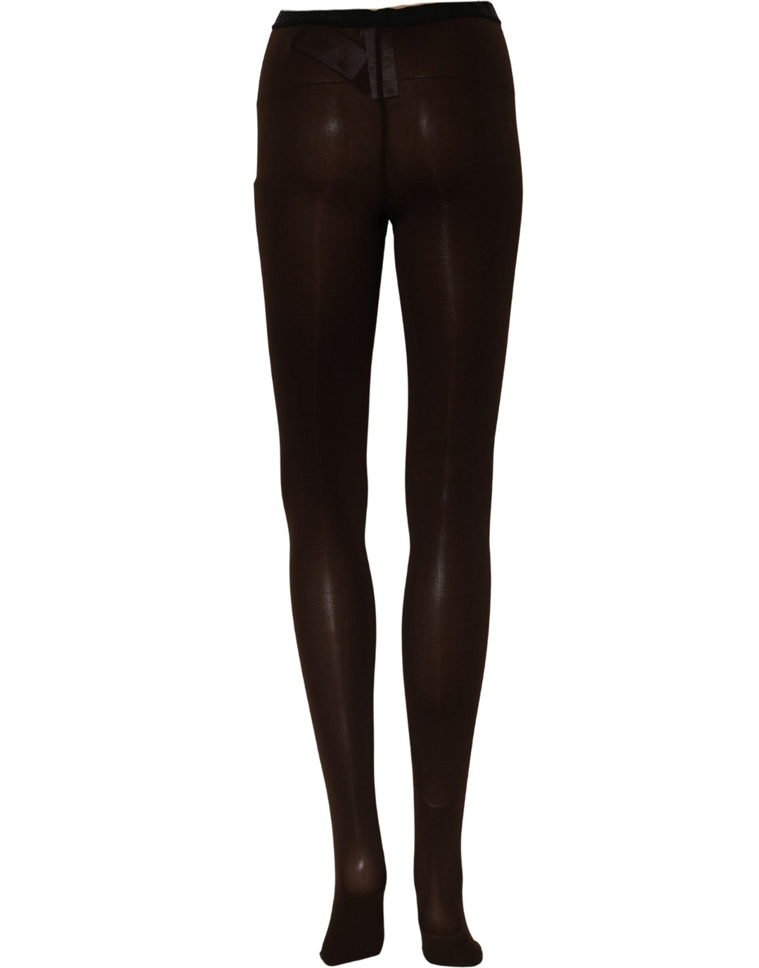 Women’s Dolce &amp; Gabbana Brown Nylon Tights Stockings Pantyhose Socks