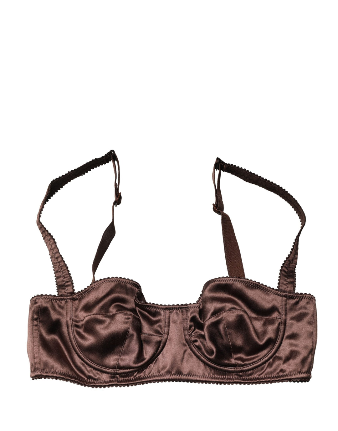 Women’s Dolce &amp; Gabbana Brown Semi-pad Underwire Balconette Underwear