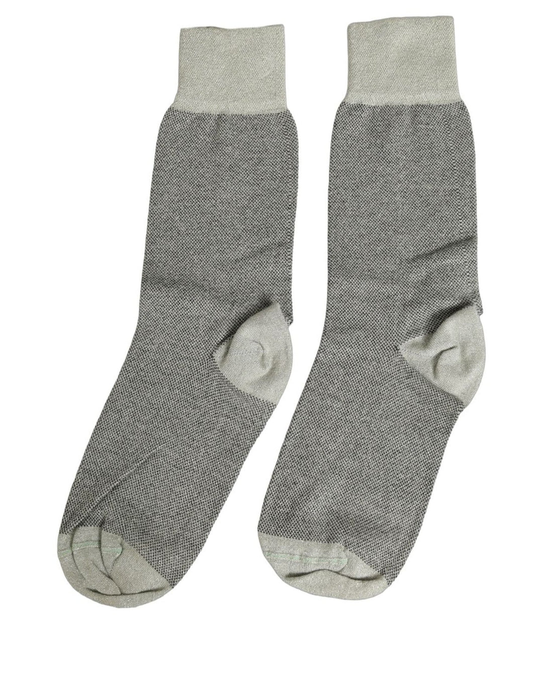 Women’s Dolce & Gabbana Charcoal Grey Logo Mid Calf Women Accessory Socks