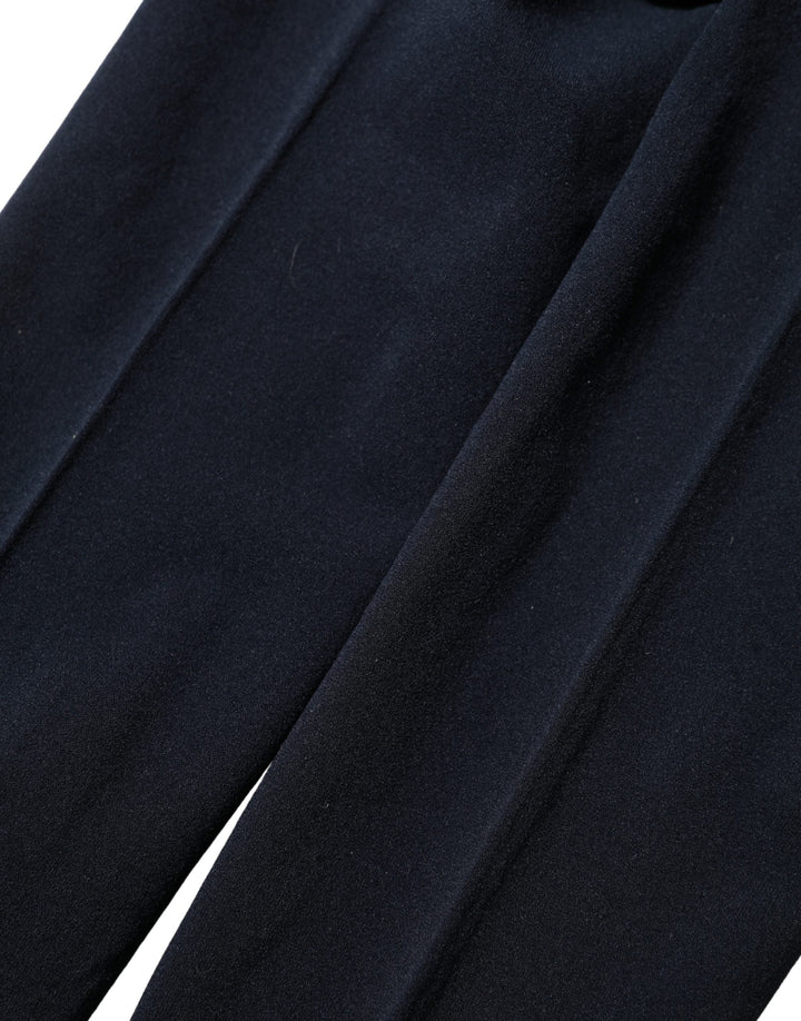 Women’s Dolce &amp; Gabbana Dark Blue Nylon Sheer Tights Stockings Socks