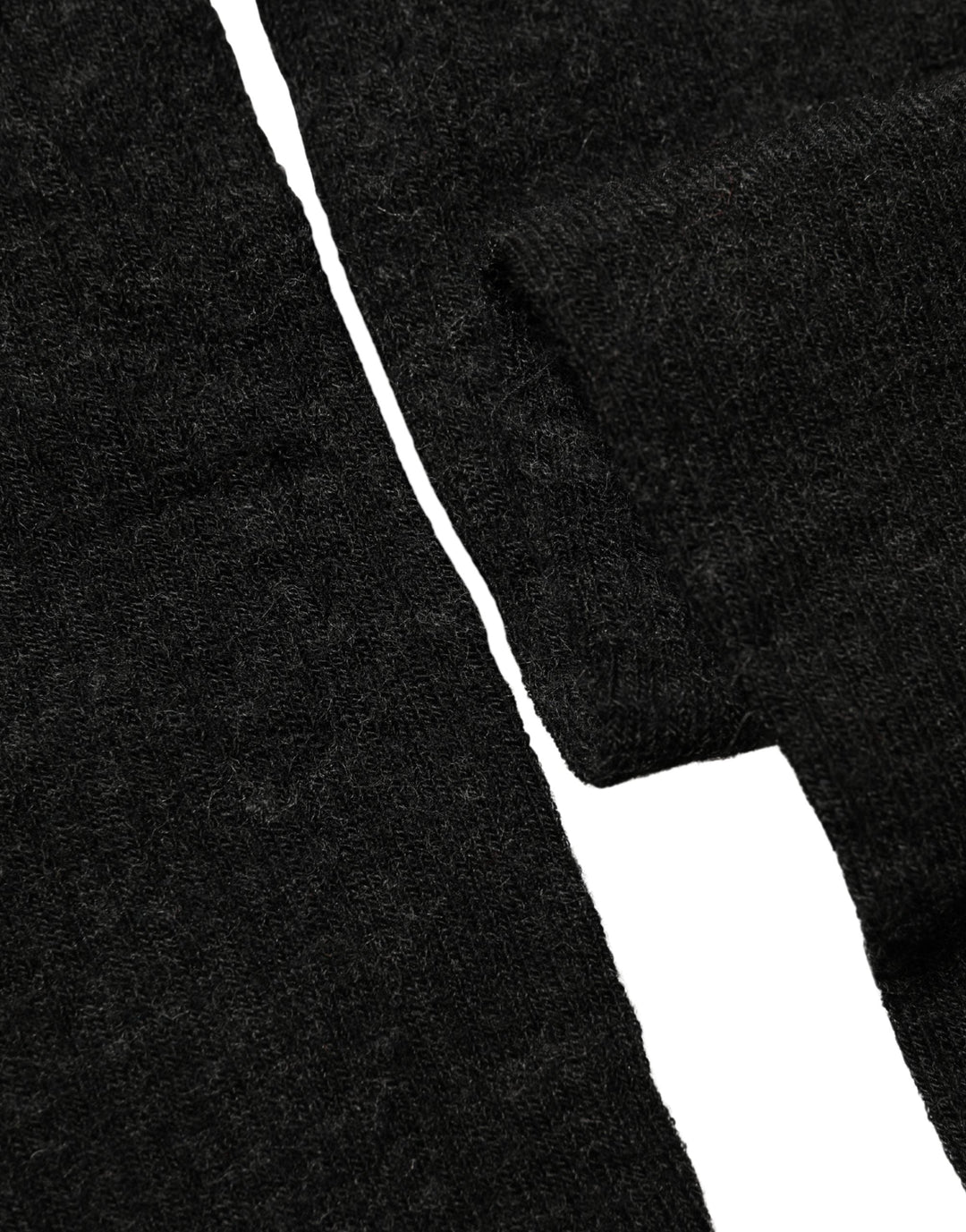 Dolce &amp; Gabbana Dark Gray Wool Over Calf Long Women Accessory Socks