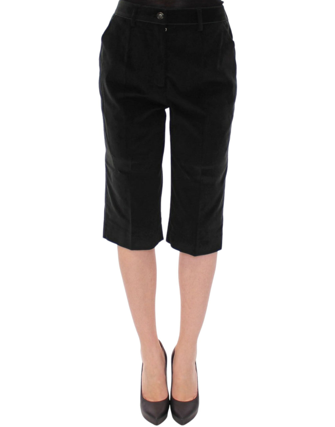 Dolce &amp; Gabbana Dark green cotton shorts pants
