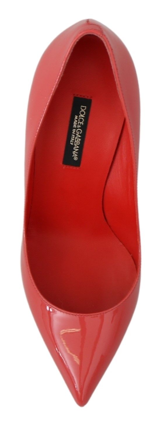 Women’s Dolce & Gabbana Dark Pink Patent Leather Heels Pumps
