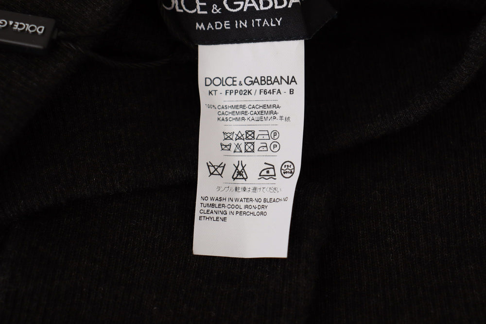 Women’s Dolce & Gabbana Gray Cashmere Tights Stocking Pantyhose Socks
